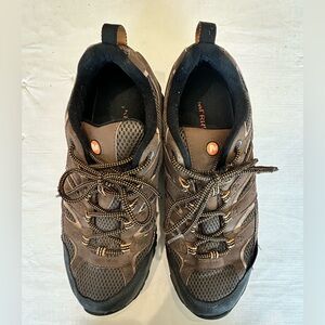 Merrell Brown Moab Hiking Sneaker -WIDE